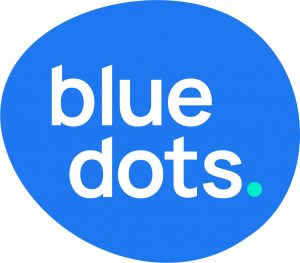 blue dots design